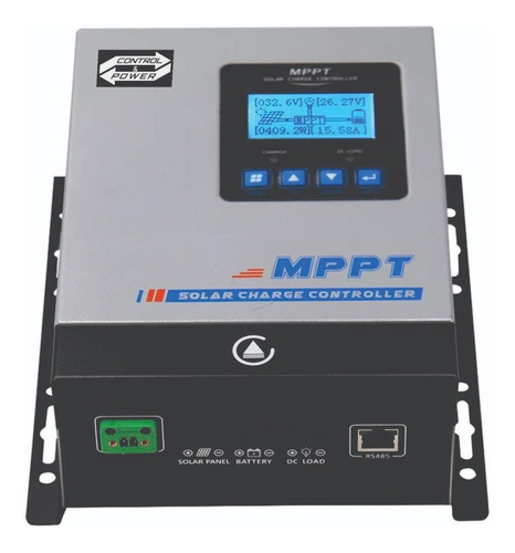 Imagen 2 de 3 de Controlador De Carga Solar Mppt 20a 40a 60a