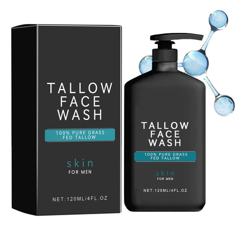 & Bálsamo Antiarrugas De Sebo C For Hombre, Jabón Facial De
