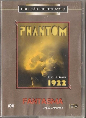 Dvd Fantasma - F.w. Murnau (1922 Cinema Mudo Alemanha) Novo