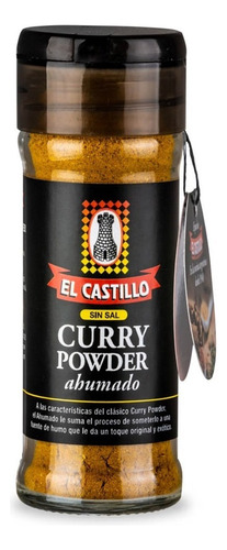 Curry Powder En Polvo Ahumado El Castillo Especiero X40 Gr