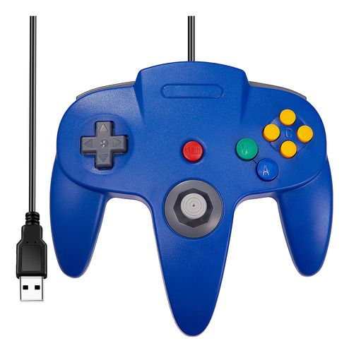 Innext Classic Retro N64 Bit Usb Cable Controlador Para Pc 3