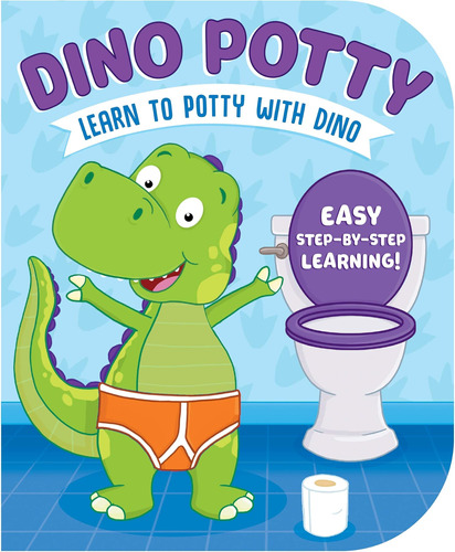 Dino Potty-ilustraciones Atractivas Y Divertidas Rimas Paso