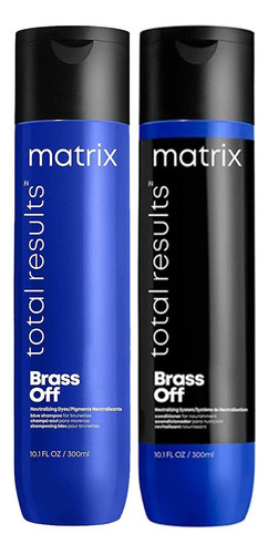 Pack Shampoo Y Acondicionador Brass Off 300 Ml Matrix