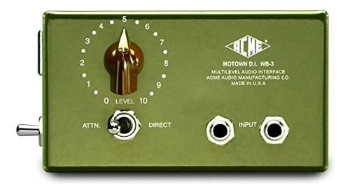 Acme Audio Motown D.i Wb-3 Extension Garantia