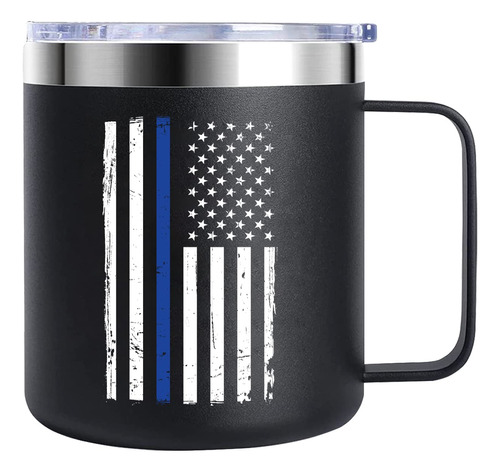 Zahuomug Thin Blue Line Police Mug Retirem B0bj8cy675_210424