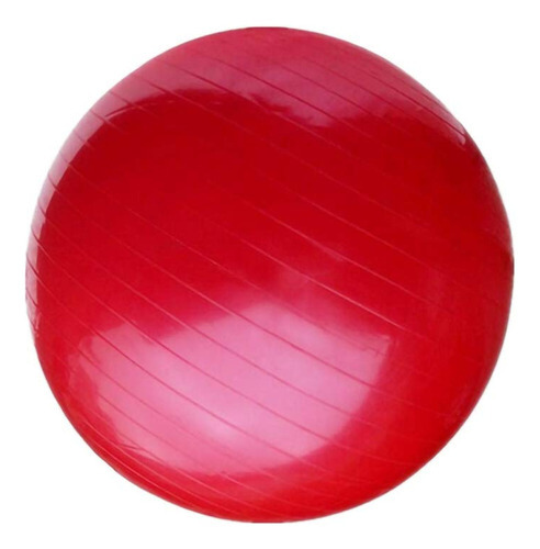 Pelota De Yoga Extra Gruesa Premium Ainaan, Anti-explosión Color Rojo