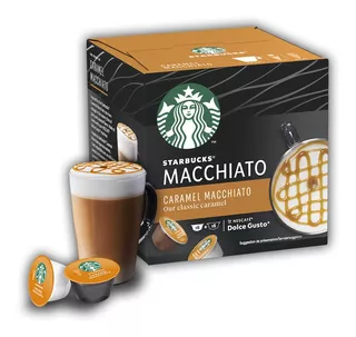 Cápsulas Café Starbucks Caramel Machiatto 12 Cápsulas