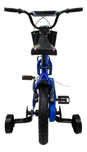 Imagen 3 de 9 de Bicicleta Rin 12 Deluxe Plt Dinosaurios Para Niños