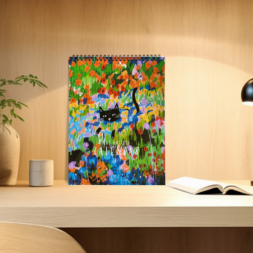 Nuevo Calendario De Pared Para Gatos 2025, Calendario