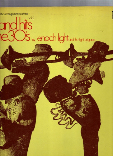 Vinilo Big Band Hits 2, Cuadrafónico, Enoch Light, 1976