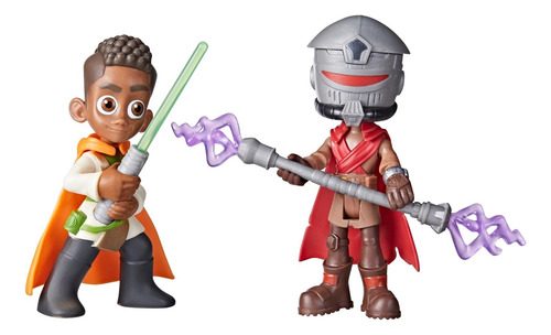 Star Wars Young Jedi Duelo Con Sables Kai Brightsat Y Taborr
