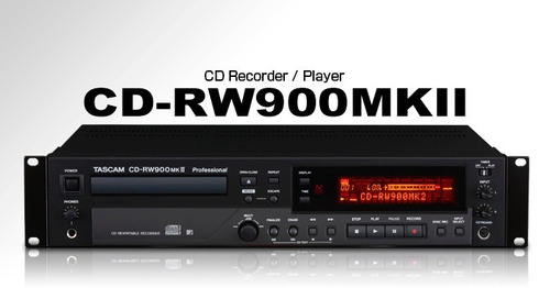 Tascam Cd-rw900 Mkii - Gravador De Cd Com Controle Remoto