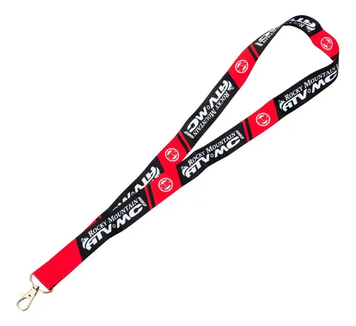 Cordon Logo Negro Rojo