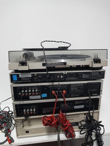 Imagen 10 de 10 de 7k Technics Tocadiscos Radio Amplificador Componentes Audio