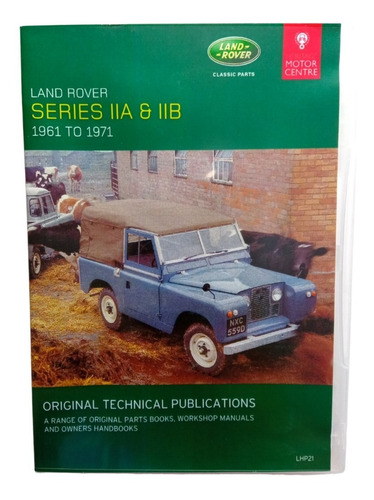 Cd Partes Y Piezas Land Rover Series Original