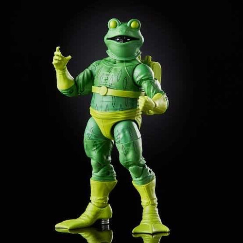 Frog-man Into Spiderverse Marvel Legends Baf Stilt Gwen