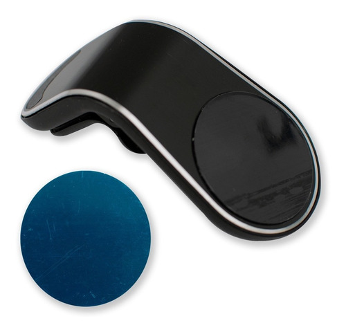 Porta Celular Universal Magnético Negro Con Pinza