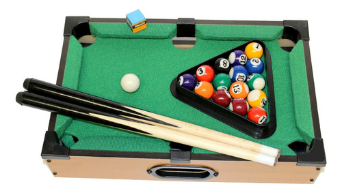 Mini Mesa De Sinuca Bilhar Snooker Portátil Jogo Brinquedo