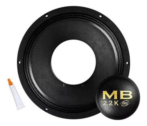 Kit Reparo Alto-falante Eros E12 Mb 2.2k -1100w Rms Cor Preto