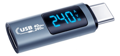 Adaptador W0usb C Otg C Para Usb -c Display Digital De 40 Gb