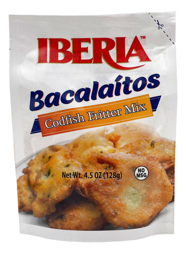 Iberia Mezcla De Bunuelos De Bacalaitos Bacalaitos, 4.5 Oz