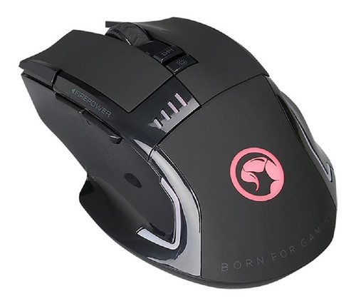Imagem 3 de 5 de Mouse Gamer Marvo Scorpion M720w Wireless Led 4800 Dpi Preto