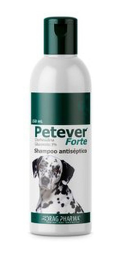 Shampoo Perros Antiséptico Petever Forte 150ml