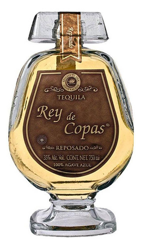 Pack De 6 Tequila Rey De Copas Reposado 750 Ml