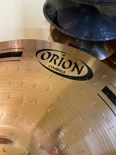Kit Pratos Bateria Hi Hat 14 Crash 18, 19 E 20 X10 Orion