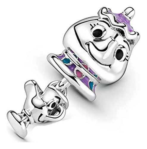 Charm Pots Tacita Chip Bella Bestia Dije Compatible Pulsera
