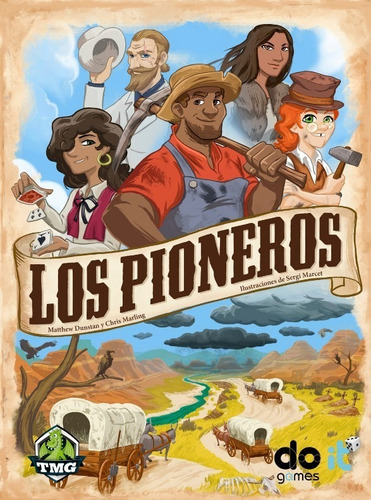 Los Pioneros Juego De Mesa E Español - Do It Games