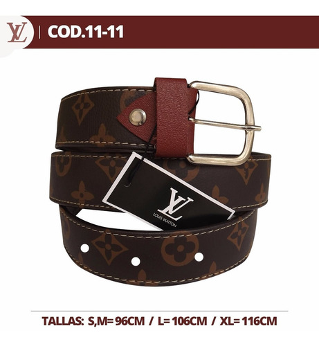 Correas L.v Louis Vuitton Para Damas Tallas, S,m,l,xl. 3 Cms