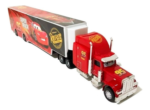 Caminhão Mack Hauler 35 Cm Amigo Do Mcqueen Carros Disney