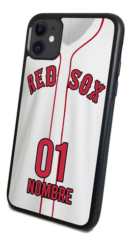 Funda  Tipo Jersey Boston Red Sox Home Todos Los Modelos