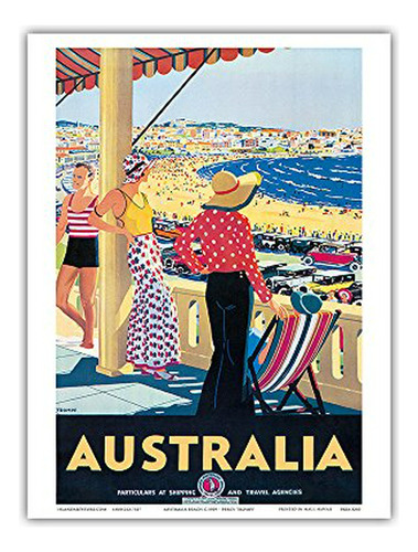 Australia - Bondi Beach, Nueva Gales Del Sur - Vintage Trave