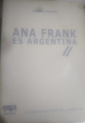 Ana Frank Es Argentina