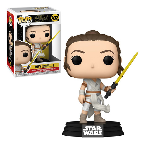 Funko Pop Star Wars - Rey (yellowlight Saber) 432 