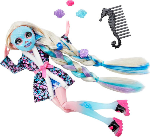 Muñeca Monster High Lagoona Blue Spa Day Set De Juego