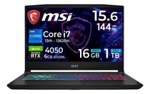 Comprar Msi Katana 15 Core I7 13620h 1tb 16gb Rtx4050 6gb 15.6 144hz