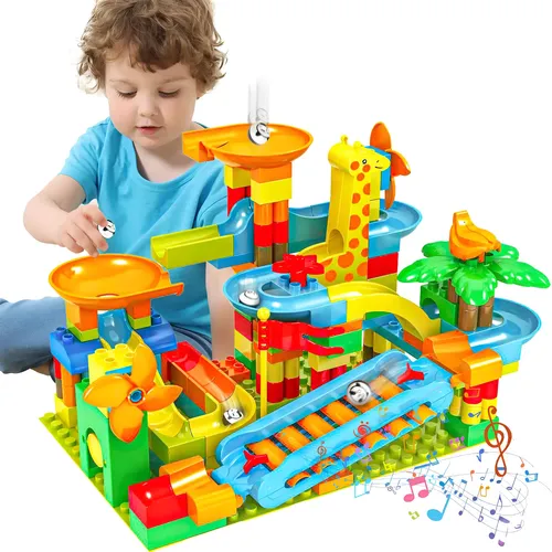 Marble Run Pista De Canicas De Bloques De Construcción | Meses sin interés Marble Run Pista De Canicas De Bloques De Construcción | Meses sin interés