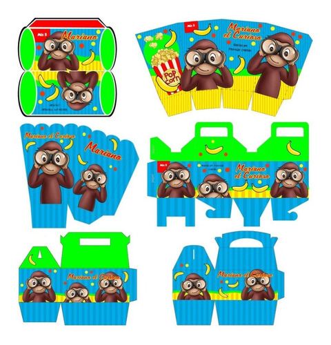 Kit Imprimible Jorge El Curioso Cotillon Y Candy Bar 2x1