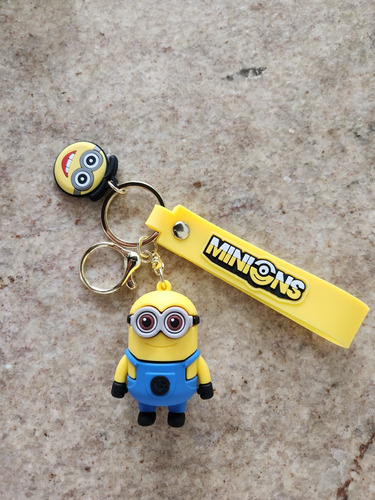 Llavero De Goma Los Minions Universal Pictures