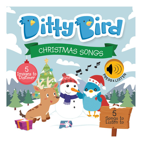 Ditty Bird Libro De Canciones De Jingle Bells | Libro De Can