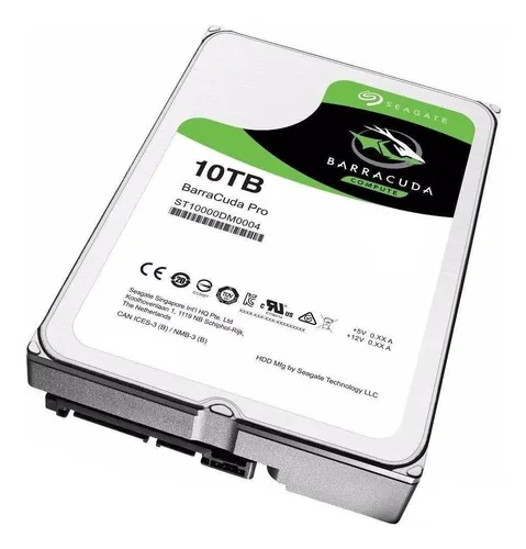 Disco Duro Interno Seagate Barracuda Pro St10000dm0004 10tb