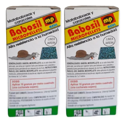 Pack Babosil Micropellets Grhesa 100g X 2u