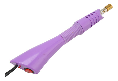 Aplicador Hot Fix, Color Morado, 7 Puntas, Anillos De Hierro
