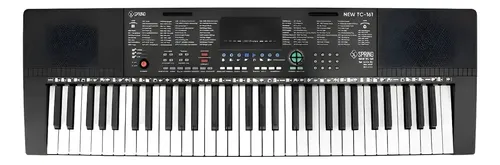 Teclado Spring New Tc-161mk 61 Teclas 200 Timbres Pitch Band