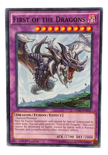 Yugioh Tcg First Of The Dragons Original Konami