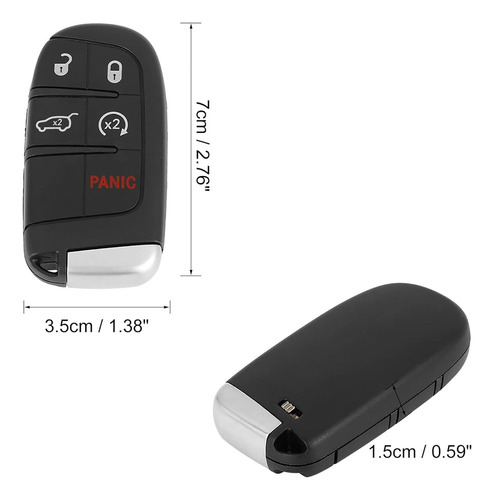 Estuche For Llave De Proximidad For Chrysler 200 300