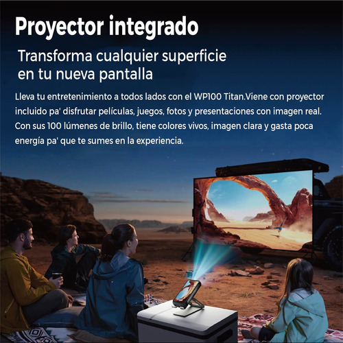 Oukitel Wp100 Titan 16+32gb/512gb 33000 Mah Con Proyector